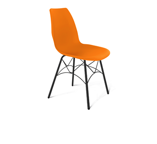 Обеденный стул SHT-ST29/S107 (оранжевый ral2003/черный муар) в Нижнем Новгороде - предосмотр