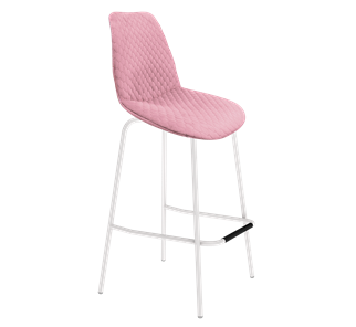 Барный стул SHT-ST29-С22 / SHT-S29P (розовый зефир/белый муар) в Нижнем Новгороде