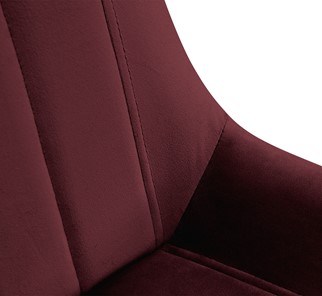 Барный стул SHT-ST37 / SHT-S93 (рубиновое вино/браш.коричневый/черный муар) в Нижнем Новгороде - предосмотр 3
