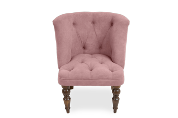 Кресло Бриджит розовый ножки коричневые в Нижнем Новгороде - предосмотр 1