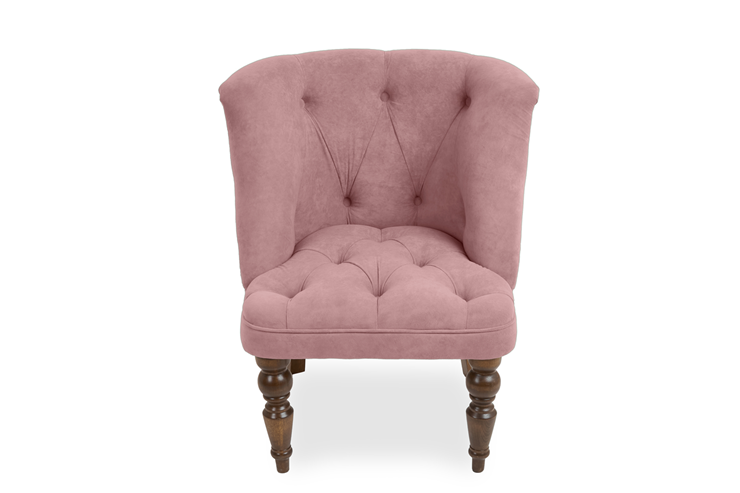 Кресло Бриджит розовый ножки коричневые в Нижнем Новгороде - изображение 1