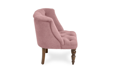 Кресло Бриджит розовый ножки коричневые в Нижнем Новгороде - предосмотр 2