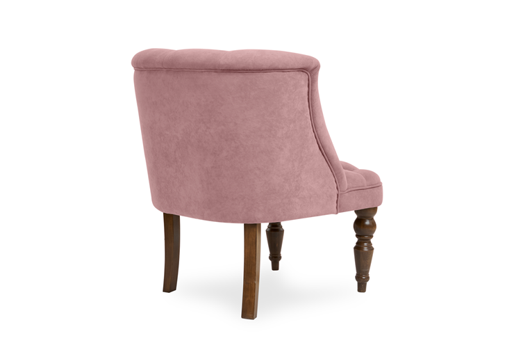 Кресло Бриджит розовый ножки коричневые в Нижнем Новгороде - изображение 3