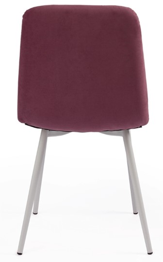 Обеденный стул CHILLY MAX 45х54х90 сливовый 16/белый арт.18286 в Нижнем Новгороде - изображение 3