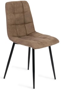 Обеденный стул CHILLY (mod. 7094) 45х55х87,5 светло-коричневый/черный, PK-01 в Нижнем Новгороде