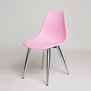 Обеденный стул DSL 110 Milan Chrom (розовый) в Нижнем Новгороде - предосмотр
