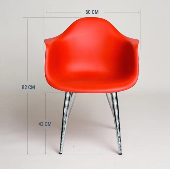Кухонный стул DSL 330 Milan (Красный) в Нижнем Новгороде - изображение 1