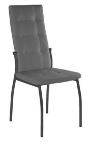 Мягкий стул Галс-М, к/з Pegasso серый, ножки серые в Нижнем Новгороде