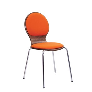 Обеденный стул Kelly chrome Lux, кожзам V 450212/V в Нижнем Новгороде