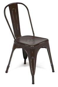 Обеденный стул LOFT CHAIR (mod. 012) 45х35х85 коричневый/brown vintage арт.19630 в Нижнем Новгороде