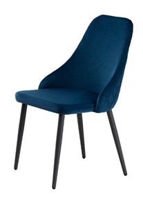 Обеденный стул Сальса.2, Велюр CATALANA 16 (синий) / Черный муар матовый в Нижнем Новгороде