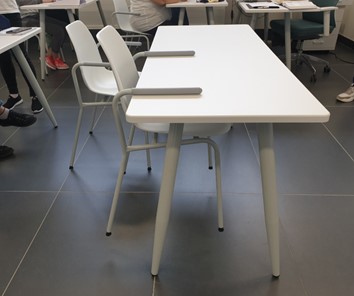 Кухонный стул SHT-ST29/S100 (белый/хром лак) в Нижнем Новгороде - предосмотр 19
