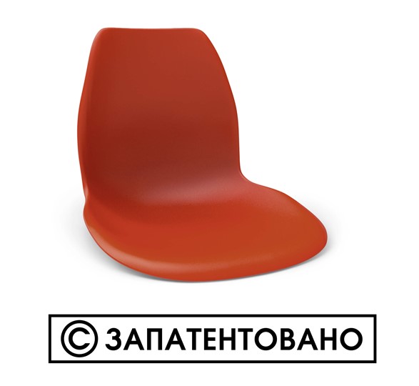 Кухонный стул SHT-ST29/S30 (красный ral 3020/коричневый сахар) в Нижнем Новгороде - изображение 11