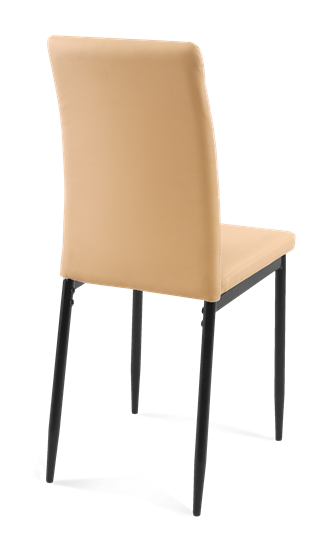 Мягкий стул Текс, к/з Pegasso капучино, ножки хром в Нижнем Новгороде - изображение 2