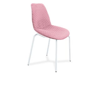 Обеденный стул SHT-ST29-С22 / SHT-S130 HD (розовый зефир/хром лак) в Нижнем Новгороде - предосмотр