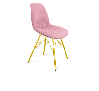 Обеденный стул SHT-ST29-С22 / SHT-S37 (розовый зефир/золото) в Нижнем Новгороде