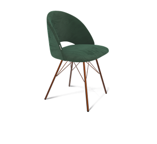 Обеденный стул SHT-ST34 / SHT-S37 (лиственно-зеленый/медный металлик) в Нижнем Новгороде - предосмотр