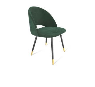 Обеденный стул SHT-ST34 / SHT-S95-1 (лиственно-зеленый/черный муар/золото) в Нижнем Новгороде