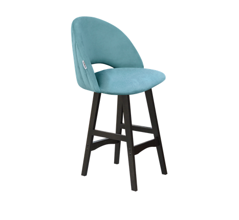 Полубарный стул SHT-ST34-1 / SHT-S65-1 (голубая пастель/венге) в Нижнем Новгороде - изображение