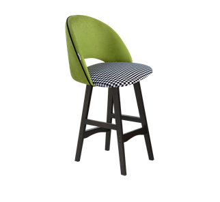 Полубарный стул SHT-ST34-3 / SHT-S65-1 (оливковый/гусиная лапка/венге) в Нижнем Новгороде