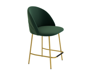 Полубарный стул SHT-ST35-2 / SHT-S29P-1 (лиственно-зеленый/золото) в Нижнем Новгороде