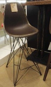 Барный стул SHT-ST29/S66 (пастельно-розовый/хчерный муар/золотая патина) в Нижнем Новгороде - предосмотр 17