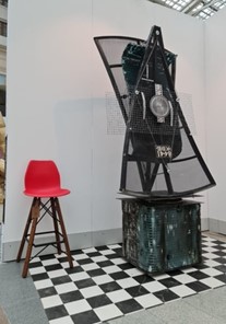Барный стул SHT-ST29/S66 (пастельно-розовый/хчерный муар/золотая патина) в Нижнем Новгороде - предосмотр 23