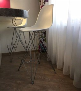Барный стул SHT-ST29/S66 (пастельно-розовый/хчерный муар/золотая патина) в Нижнем Новгороде - предосмотр 15