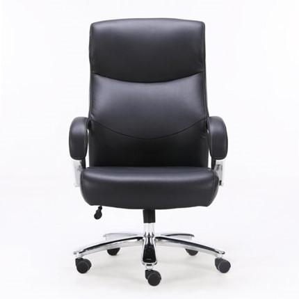Офисное кресло Brabix Total HD-006 (экокожа, хром, черное) 531933 в Нижнем Новгороде - изображение