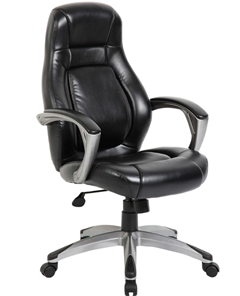 Офисное кресло BRABIX PREMIUM "Turbo EX-569", экокожа, спортивный дизайн, черное, 531014 в Нижнем Новгороде