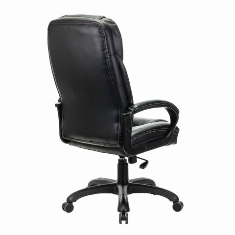Компьютерное кресло Brabix Premium Nord EX-590 (черный пластик, экокожа, черное) 532097 в Нижнем Новгороде - изображение 3