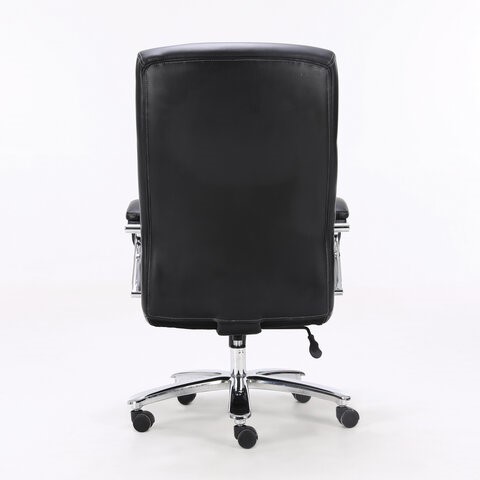 Офисное кресло Brabix Total HD-006 (экокожа, хром, черное) 531933 в Нижнем Новгороде - изображение 2