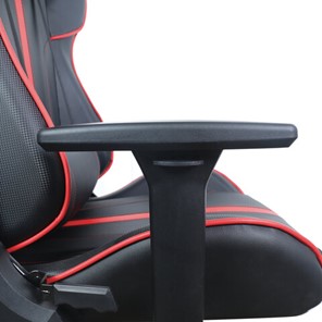 Офисное кресло Brabix GT Carbon GM-120 (две подушки, экокожа, черное/красное) 531931 в Нижнем Новгороде - предосмотр 11