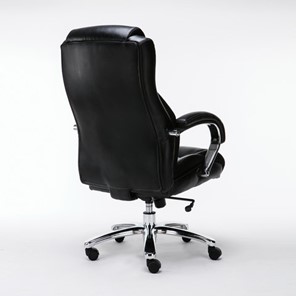 Кресло Brabix Premium Status HD-003 (рециклированная кожа, хром, черное) 531821 в Нижнем Новгороде - предосмотр 2