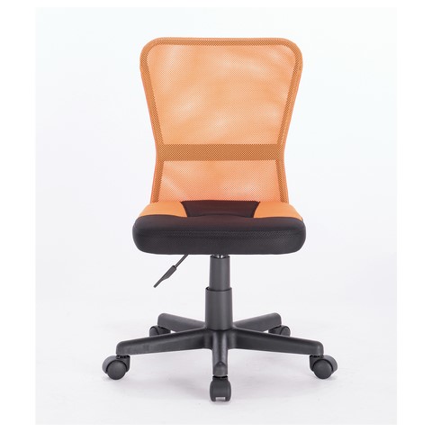 Офисное кресло Brabix Smart MG-313 (без подлокотников, комбинированное, черное/оранжевое) в Нижнем Новгороде - изображение 3