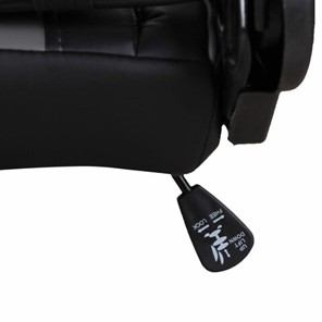 Компьютерное кресло Brabix GT Racer GM-100 (две подушки, экокожа, черное/серое) 531926 в Нижнем Новгороде - предосмотр 11