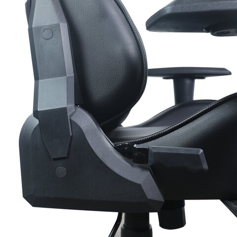 Компьютерное кресло Brabix GT Carbon GM-115 (две подушки, экокожа, черное) 531932 в Нижнем Новгороде - изображение 11