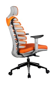 Кресло Riva Chair SHARK (Оранжевый/серый) в Нижнем Новгороде - предосмотр 3