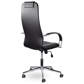Компьютерное кресло Brabix Premium Pilot EX-610 CH (хром, кожзам, черное) 532418 в Нижнем Новгороде - предосмотр 3