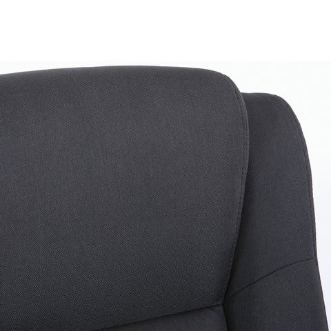 Кресло офисное Brabix Premium Solid HD-005 (ткань, черное) 531822 в Нижнем Новгороде - изображение 5