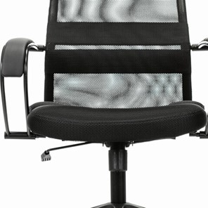 Кресло Brabix Premium Stalker EX-608 PL (ткань-сетка/кожзам, черное) 532090 в Нижнем Новгороде - предосмотр 10