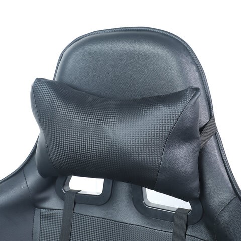 Компьютерное кресло Brabix GT Carbon GM-115 (две подушки, экокожа, черное) 531932 в Нижнем Новгороде - изображение 5