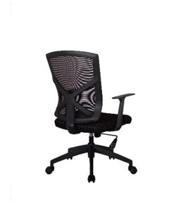 Кресло компьютерное Riva Chair 698, Цвет черный в Нижнем Новгороде - предосмотр 3