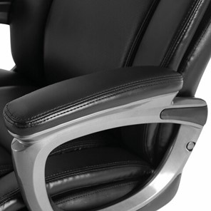 Кресло Brabix Premium Solid HD-005 (рециклированная кожа, черное) 531941 в Нижнем Новгороде - предосмотр 7