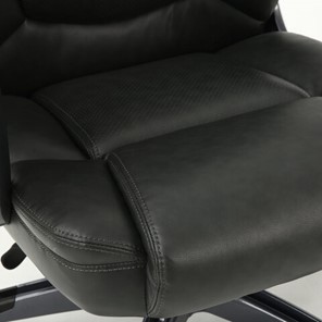 Кресло Brabix Premium Favorite EX-577 (пружинный блок, рециклированная кожа, серое) 531935 в Нижнем Новгороде - предосмотр 7