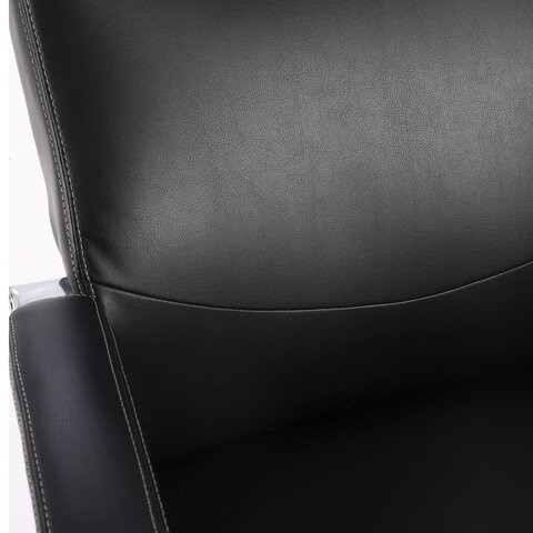 Офисное кресло Brabix Total HD-006 (экокожа, хром, черное) 531933 в Нижнем Новгороде - изображение 5