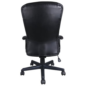 Офисное кресло Brabix Optima MG-370 (с подлокотниками, экокожа/ткань, черное) 531580 в Нижнем Новгороде - предосмотр 2
