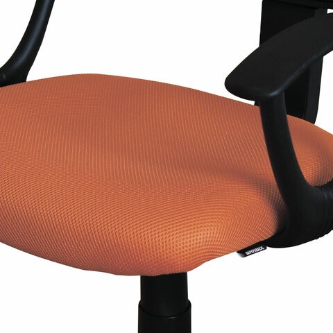 Кресло компьютерное Brabix Flip MG-305 (ткань TW, оранжевое/черное) в Нижнем Новгороде - изображение 5