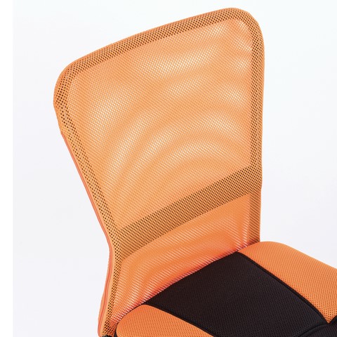 Офисное кресло Brabix Smart MG-313 (без подлокотников, комбинированное, черное/оранжевое) в Нижнем Новгороде - изображение 5