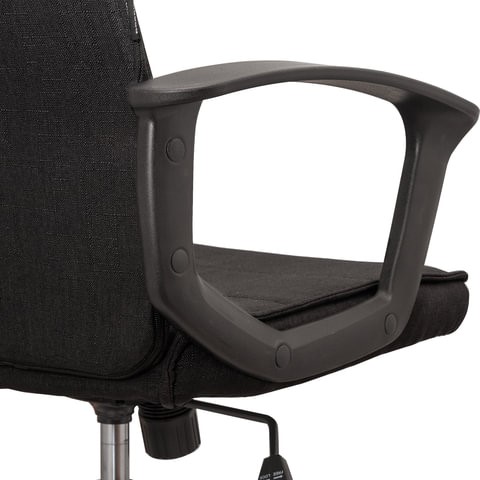 Кресло компьютерное Brabix Delta EX-520 (ткань, черное) 531578 в Нижнем Новгороде - изображение 4